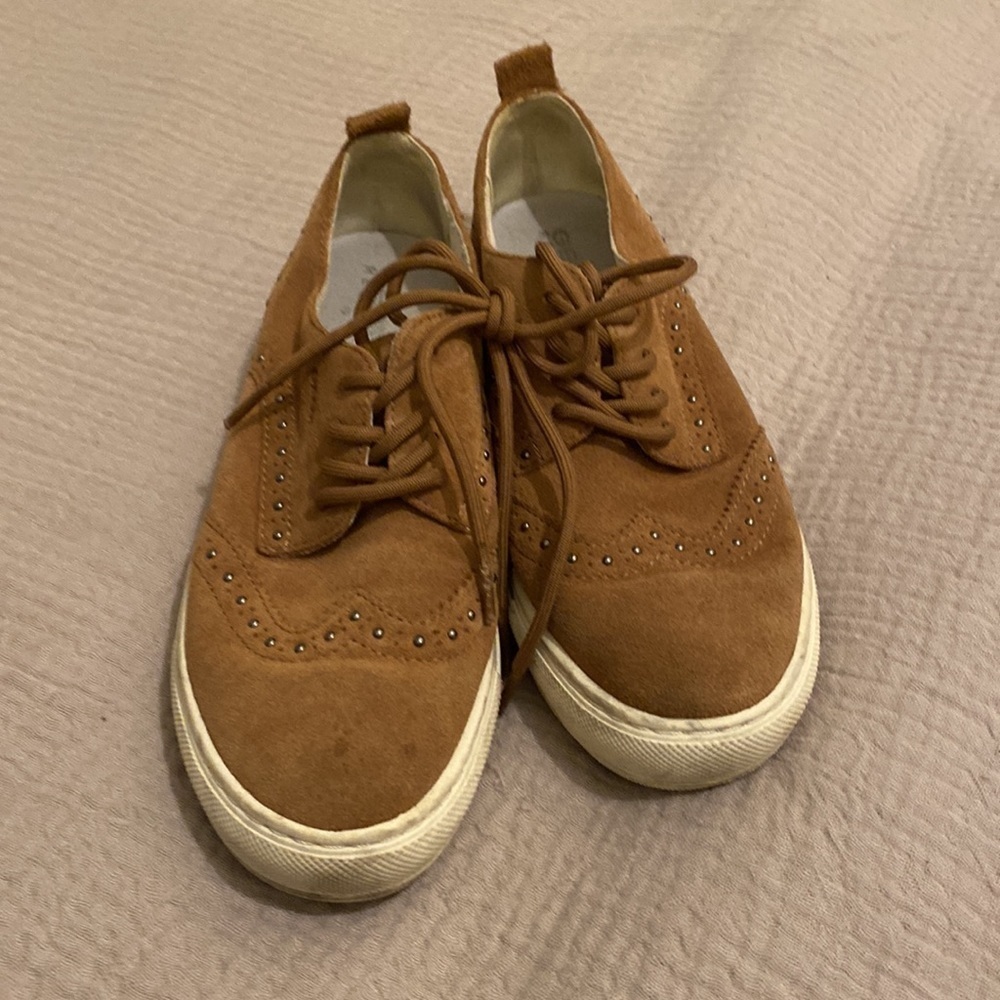 Geox suede leather shoes. Size 35 - Picture 3 of 6